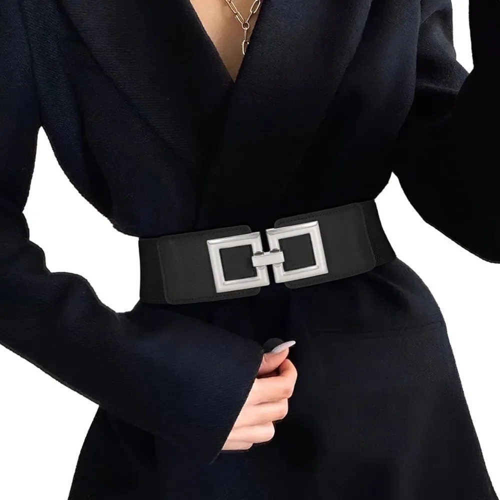 Wide Fashion Belt Elastic Band